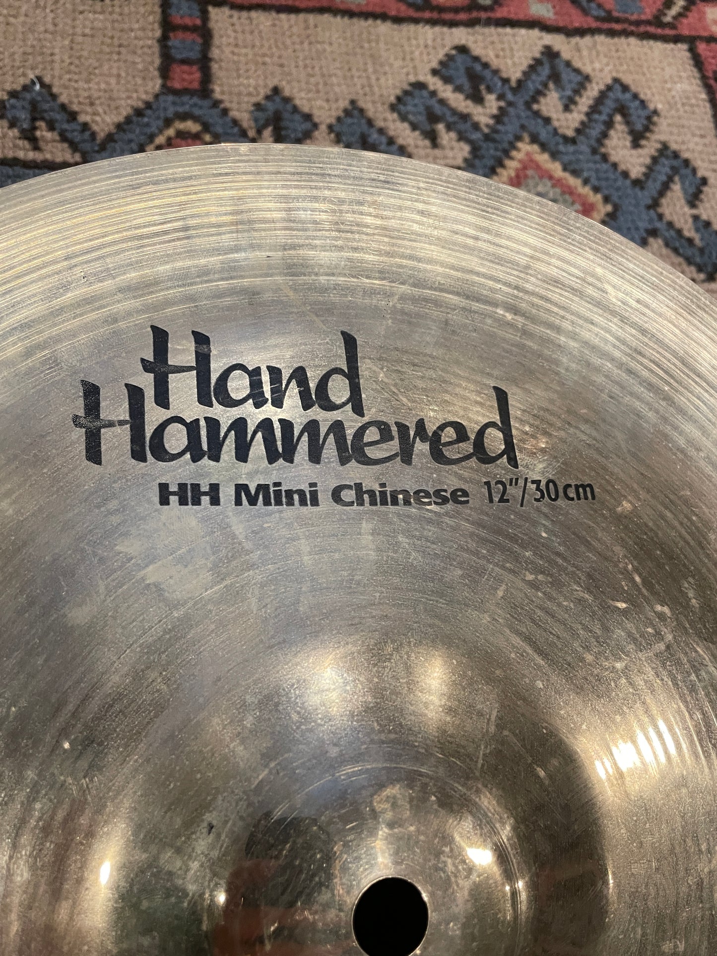 12" Sabian Hand Hammered HH Mini Chinese China Cymbal 422g Virgil Donati
