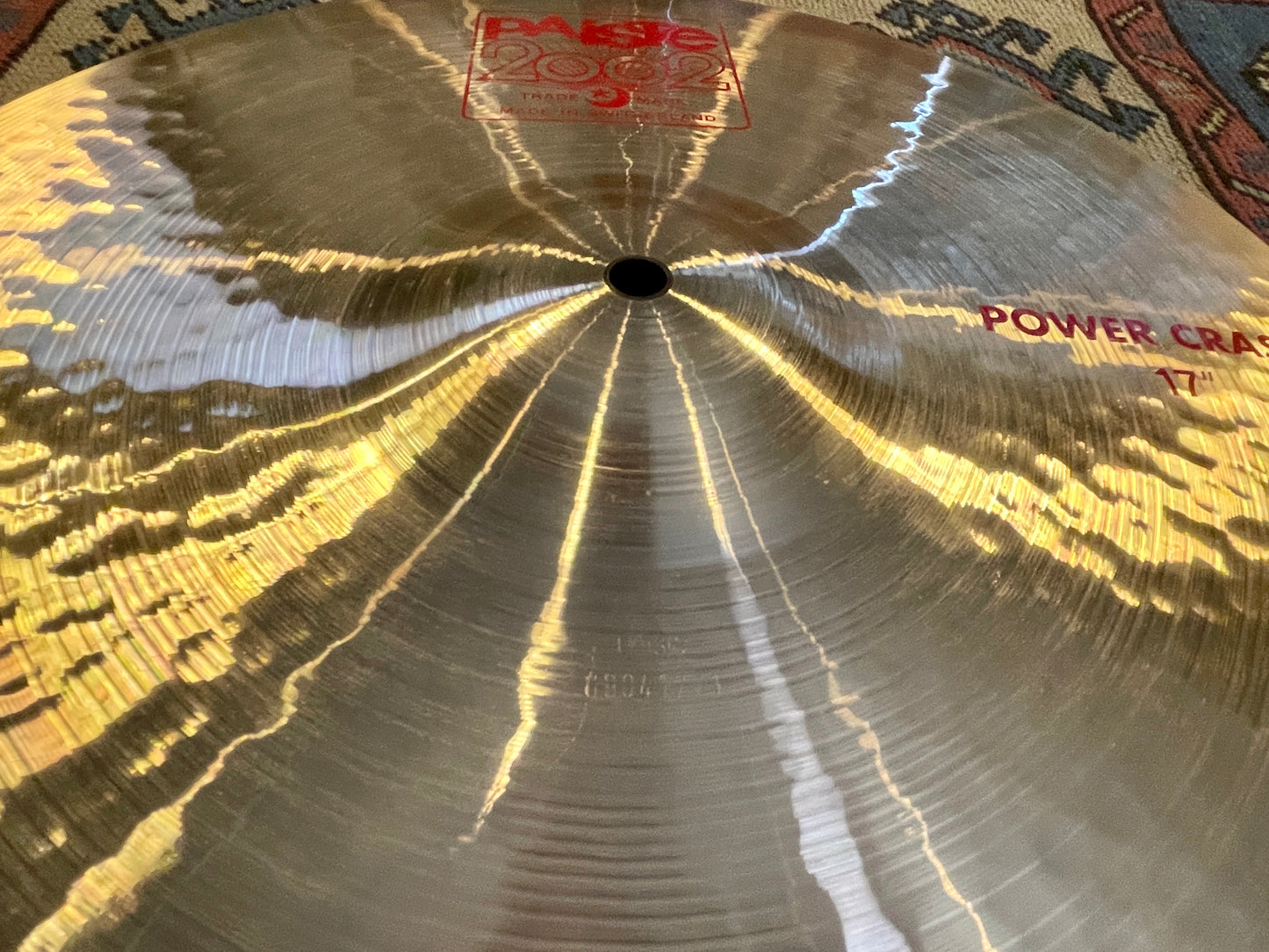 17" Paiste 2002 Power Crash Cymbal 1450g