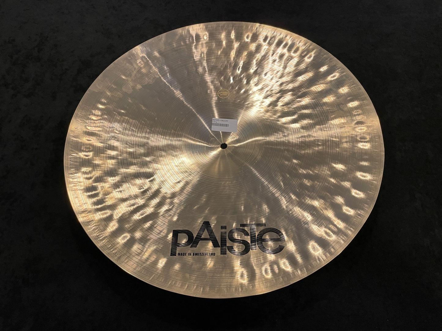 22" Paiste Masters Dark Crisp Ride Cymbal 3181g