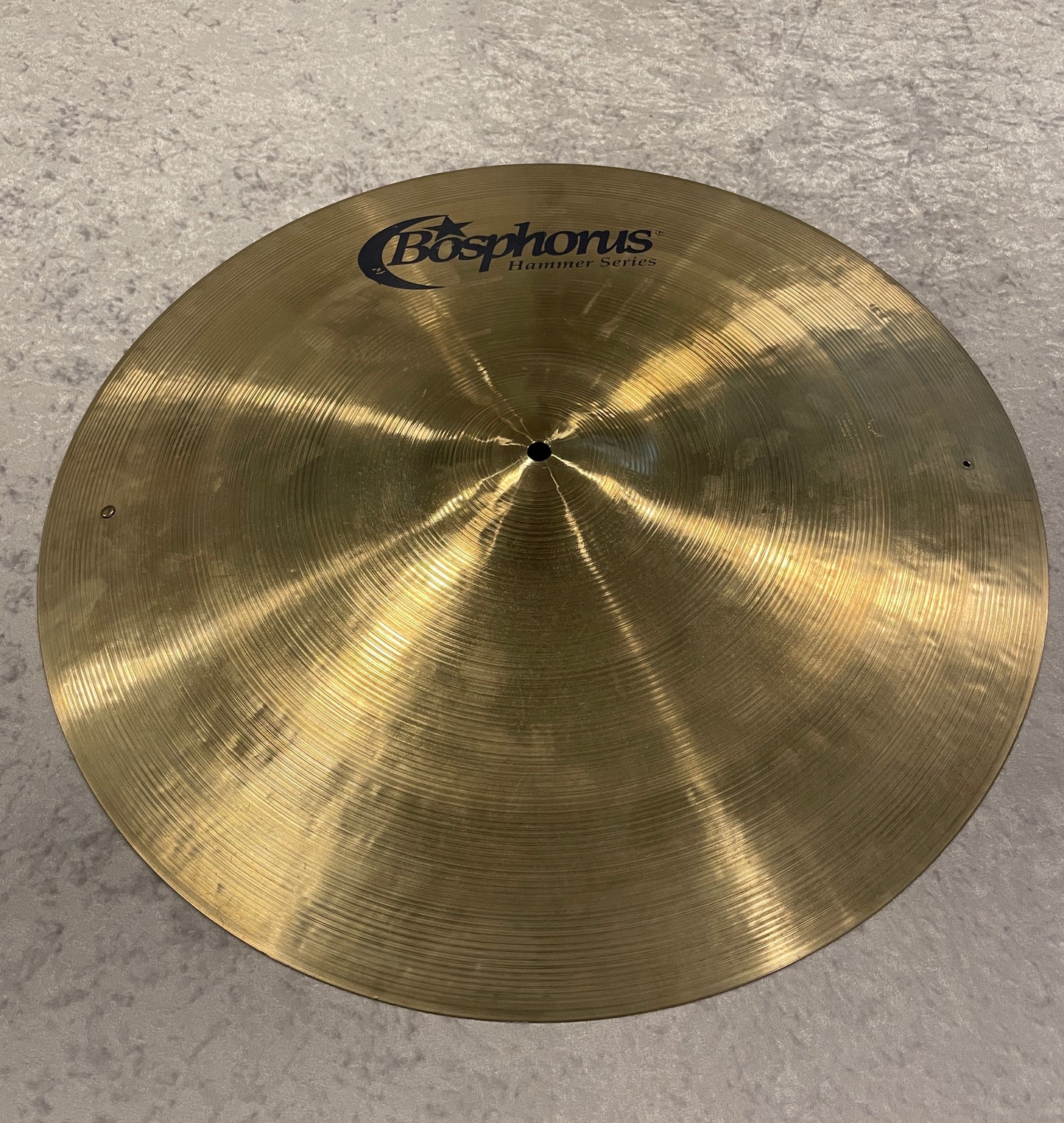 22" Bosphorus Hammer Series Jeff Hamilton Ride Cymbal 2636g