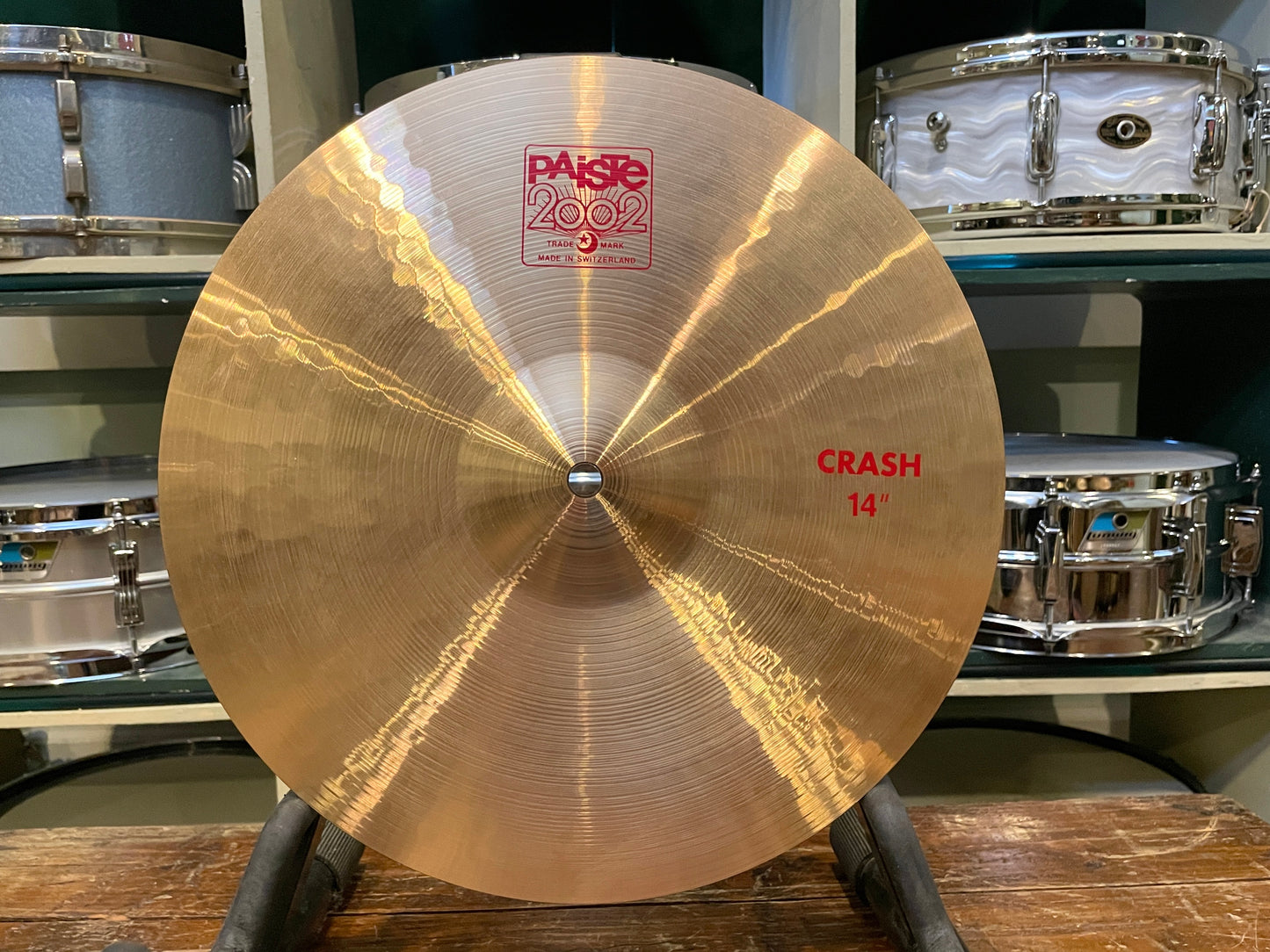 14" Paiste 2002 Crash Cymbal 764g