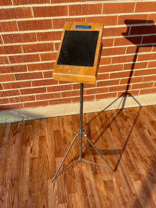 1960s Leedy No. 7393 Professional Practice Pad And Stand