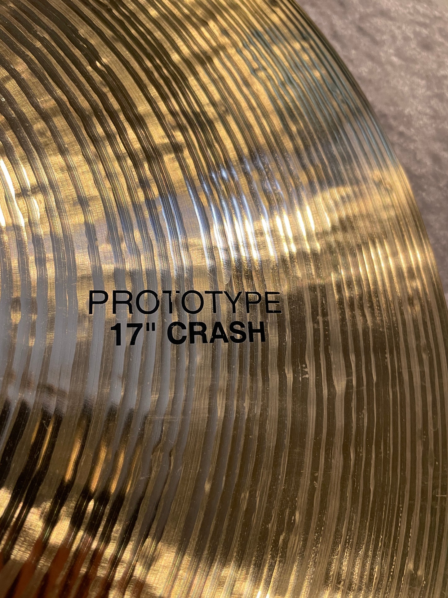 17" Paiste Twenty Series Prototype Crash Cymbal 1377g