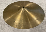 20" Zildjian A 1960s Crash Ride Cymbal w/ Factory Rivets 1599g #795