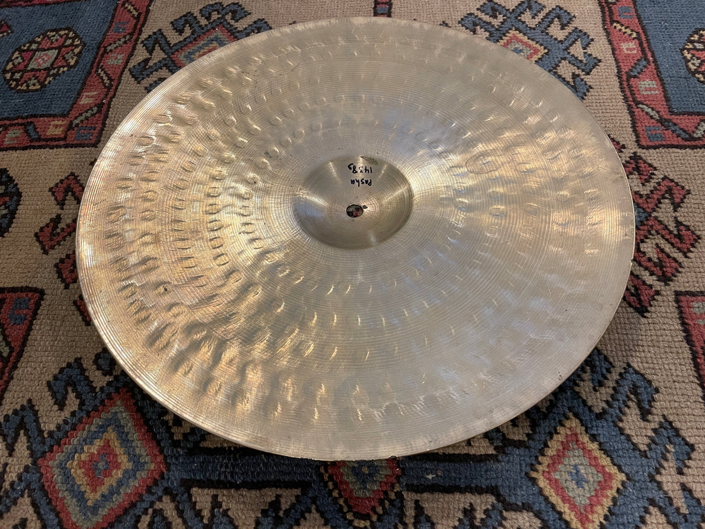 15" Pasha Small Ride / Hi-Hat Cymbal Single 1438g UFIP
