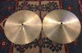 14" Zilco Azco 1970s Hi-Hat Cymbal Pair 760g/938g #652