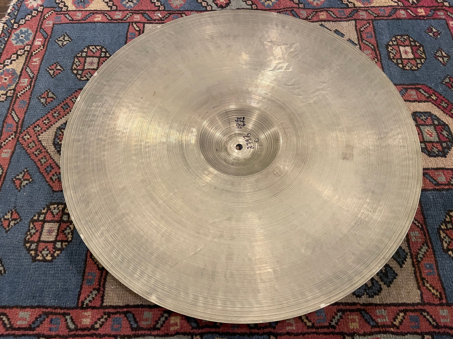 22" Zildjian A 1954-56 Large Block Stamp Ride Cymbal 2797g #793 *Video Demo*