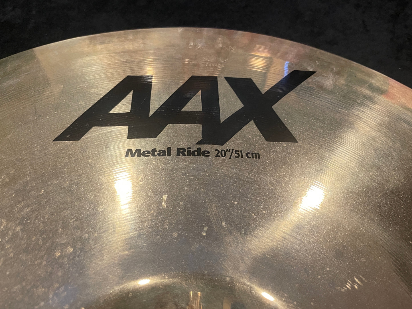 20" Sabian AAX Metal Ride Cymbal 3376g 22014XB