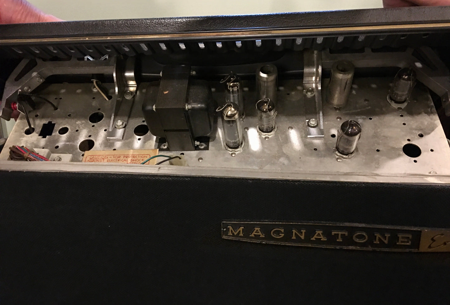 Vintage 1960s Magnatone Custom M9 Estey Combo Guitar Amp w/ Mullard Tubes