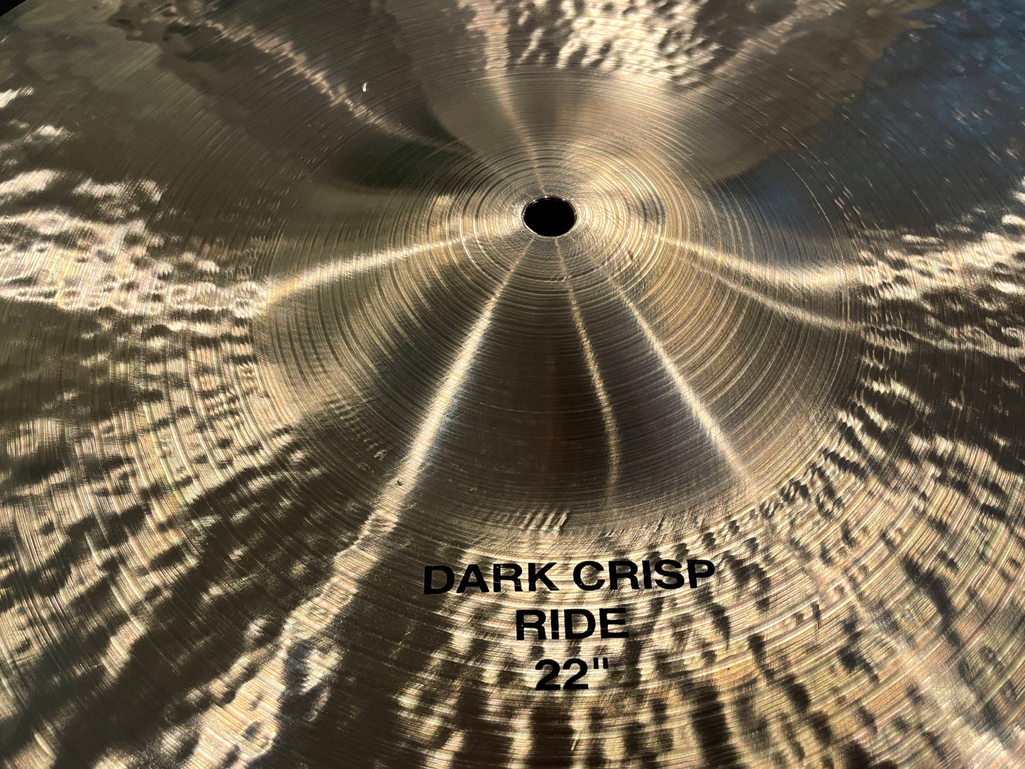 22" Paiste Masters Dark Crisp Ride Cymbal 3181g