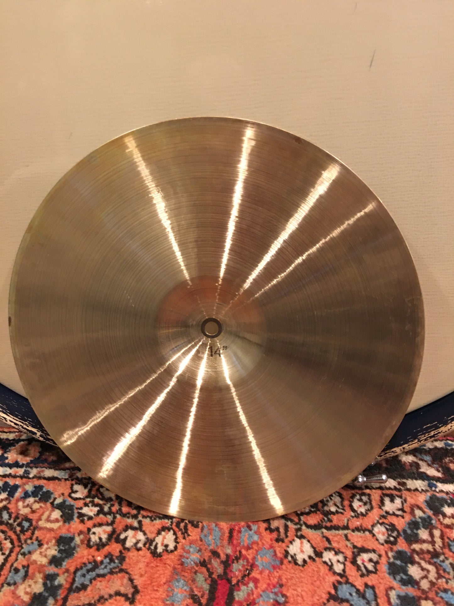 14" Paiste 1977 2002 Heavy Hi-Hat Cymbal Pair 988/1058g