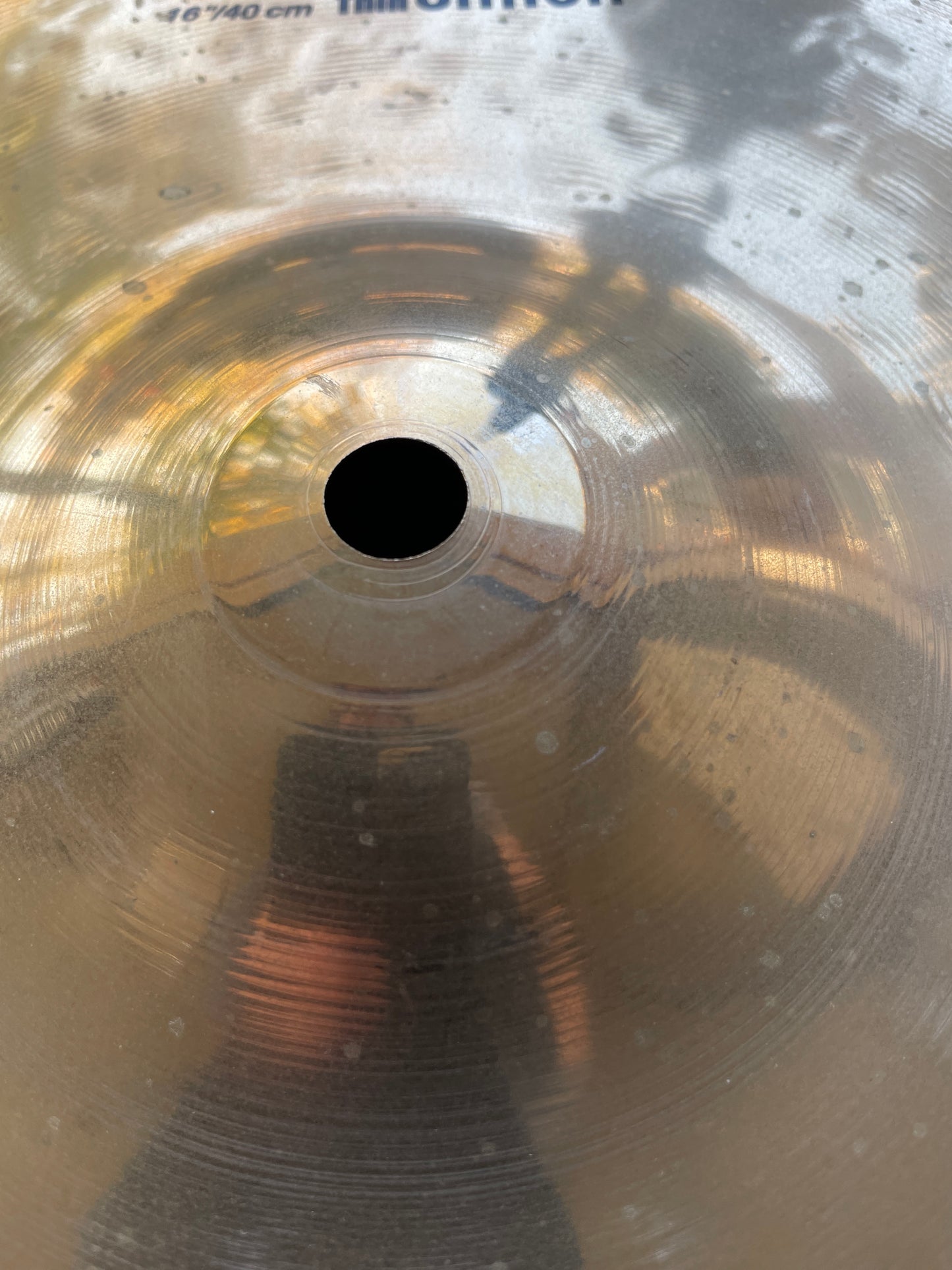16" Zildjian K Dark Crash Thin Brilliant 1088g K20902 *Video Demo*