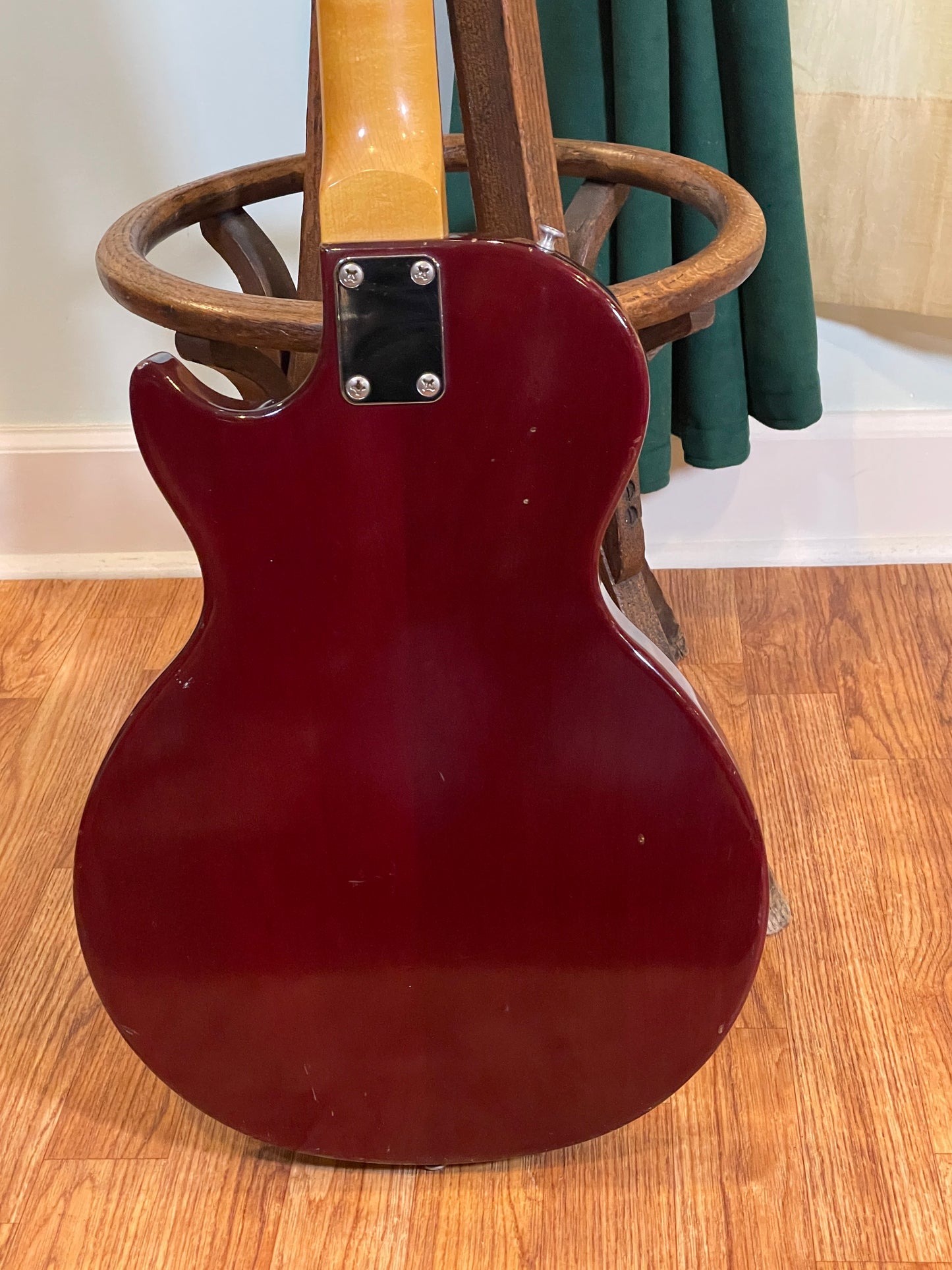1984 Gibson Challenger III Electric Guitar Wine Red Burgundy Corvus