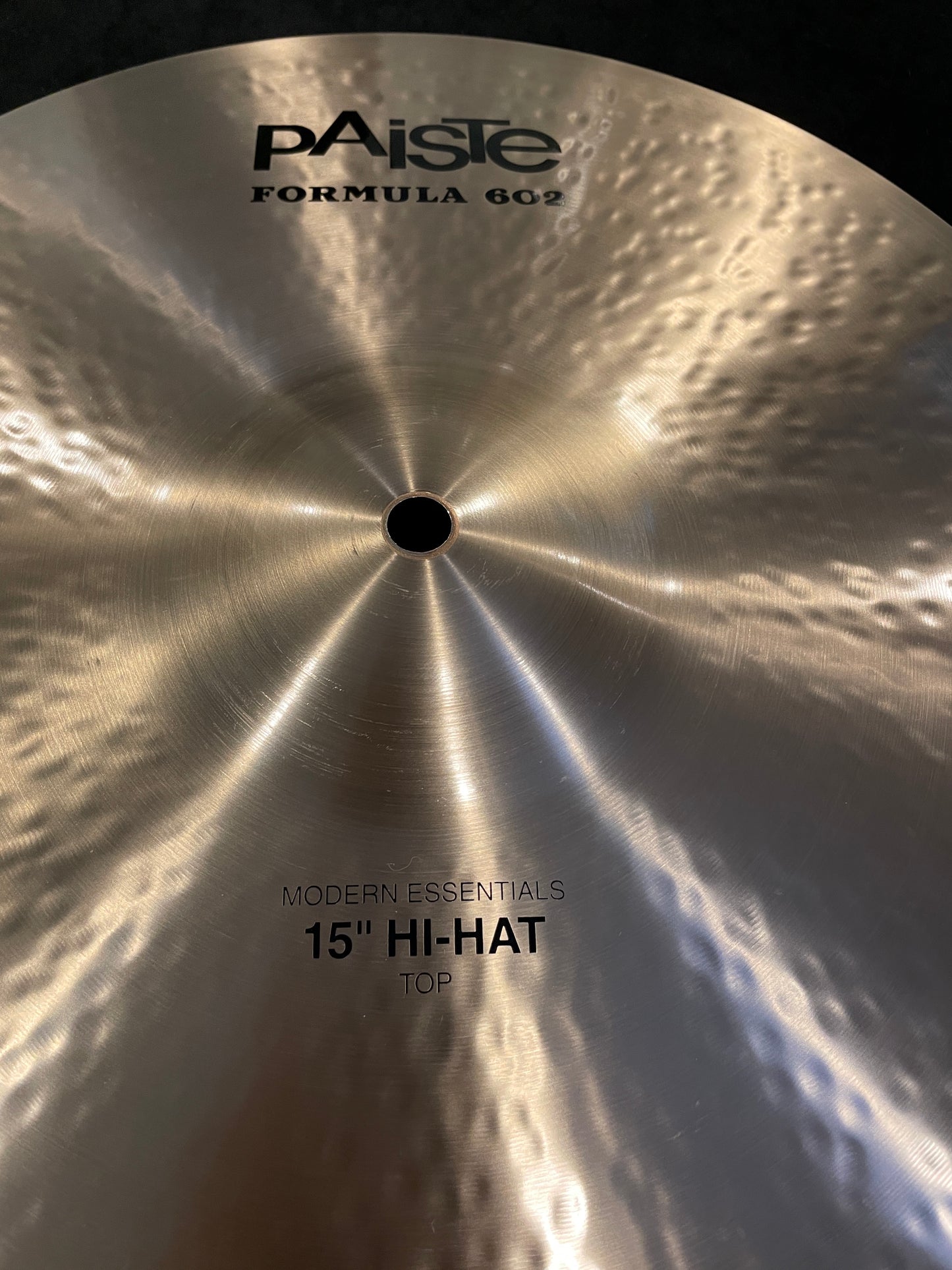 15" Paiste Formula 602 Modern Essentials Hi-Hat Cymbal Pair 1050g/1338g