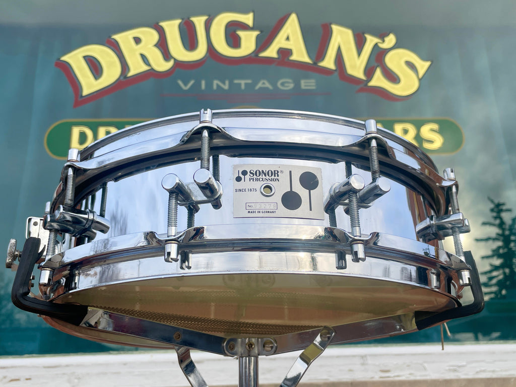 Vintage Sonor D420 Phonic 4x14 Snare Drum Ferro Manganese Drugan's