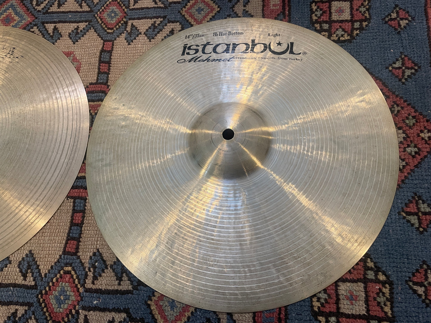 14" Istanbul Mehmet Light Hi-Hat Cymbal Pair 960g/1106g *Video Demo*