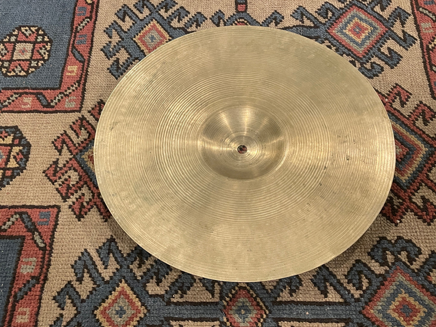 13.25" Zildjian A 1950s Small Stamp Hi-Hat Single / Small Crash Cymbal 538g #874