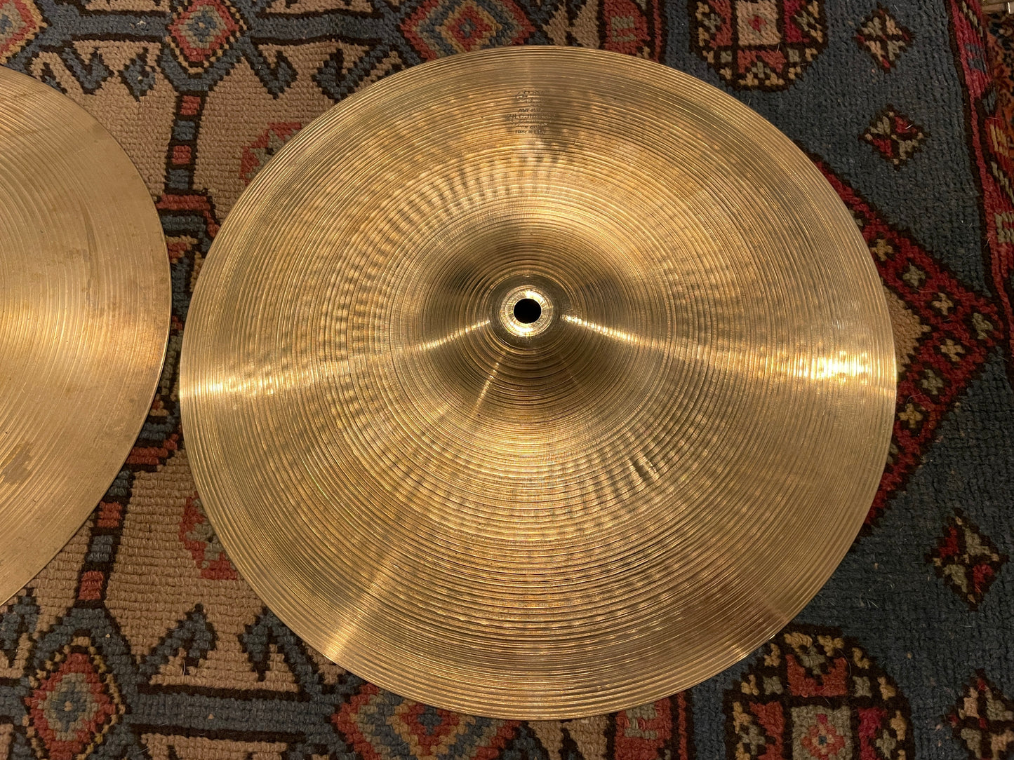 14" Zildjian A 1960s Hi-Hat Cymbal Set 810g/924g #706 *Video Demo*