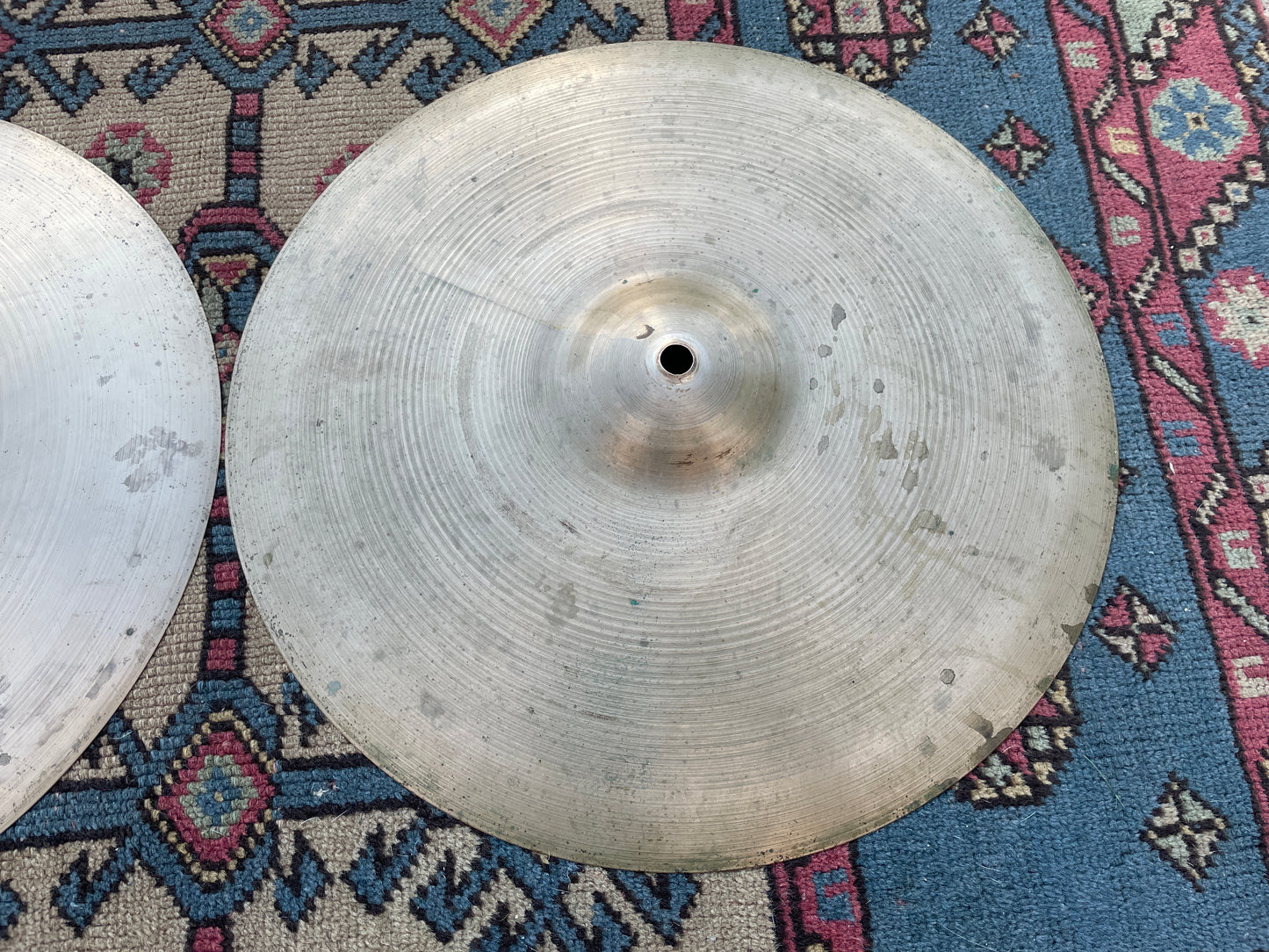 15" Zildjian A 1950s Small Stamp Hi-Hat Cymbal Pair 880g/891g #798 *Video Demo*