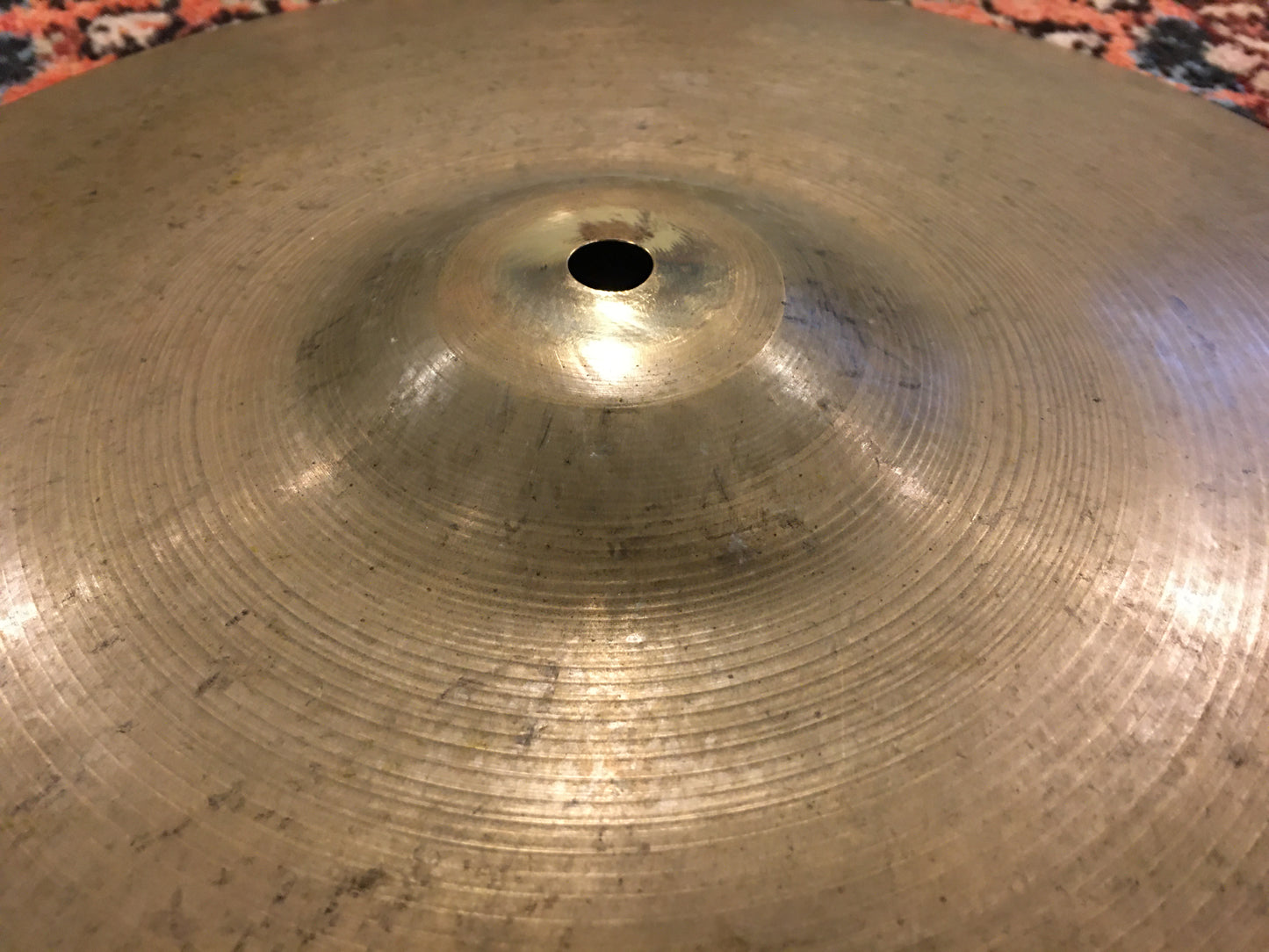 14" Zildjian A 1940s-50s Trans Stamp Crash / Splash Cymbal 464g