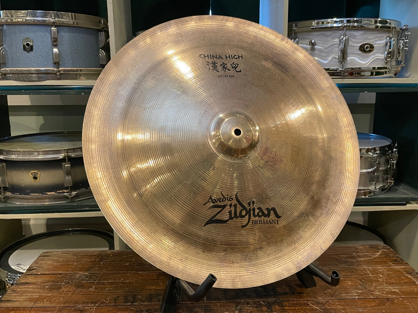 20" Zildjian A China High Cymbal Brilliant 1794g