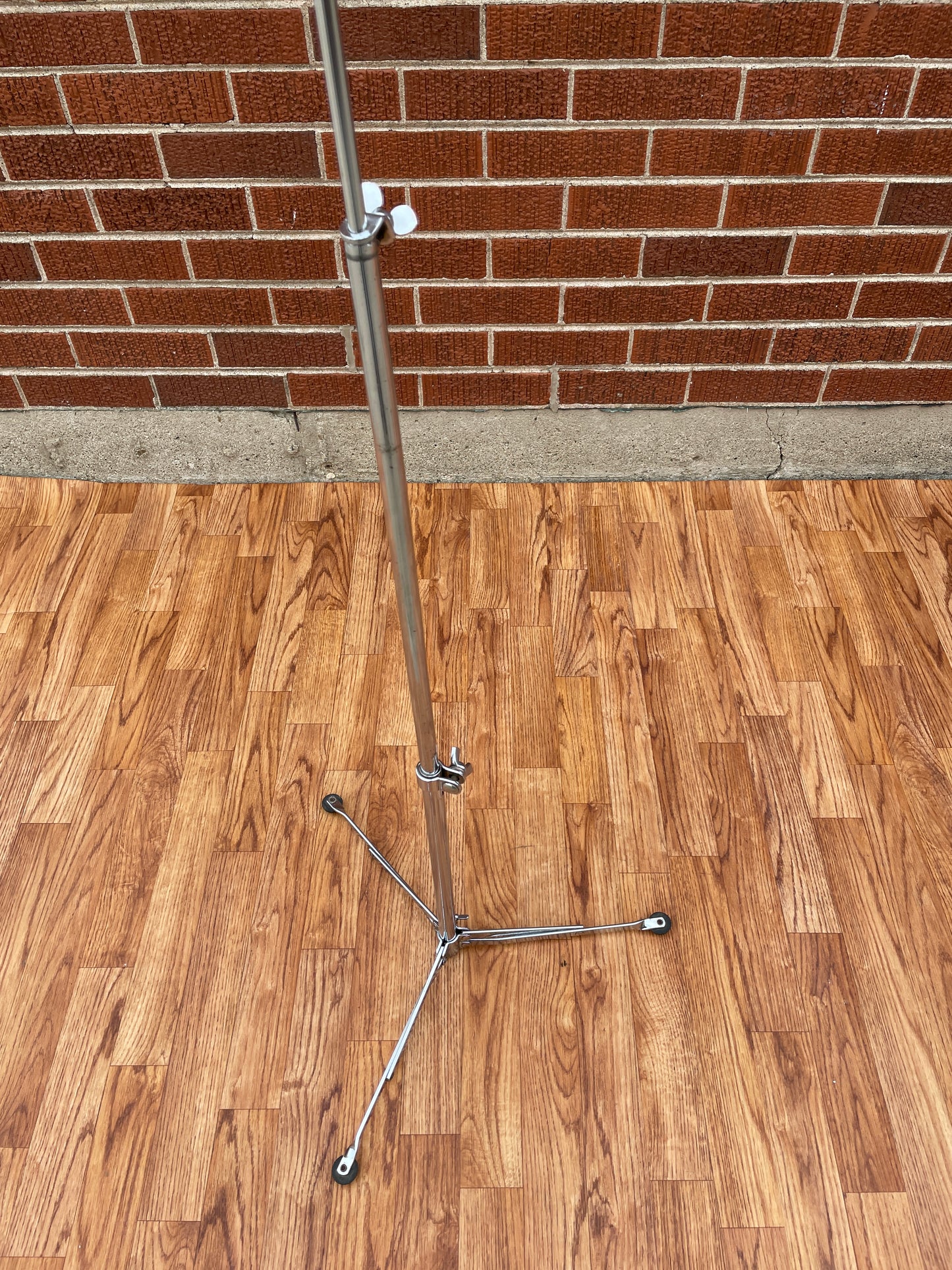 1950s WFL Ludwig Flat Base Cymbal Stand Chrome