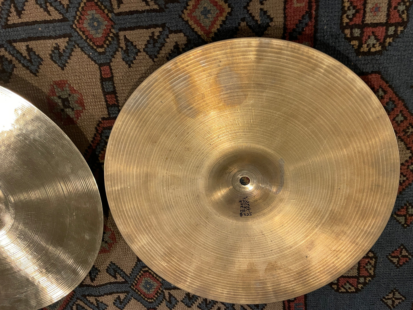 14" Zildjian A 1960s Hi-Hat Cymbal Set 810g/924g #706 *Video Demo*