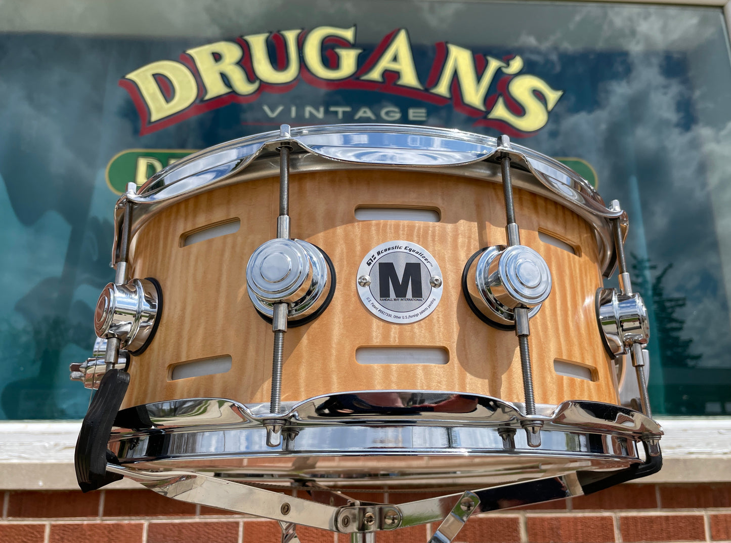 DW Collector's Series Acoustic EQ 6x14 Snare Drum Natural Drum Workshop