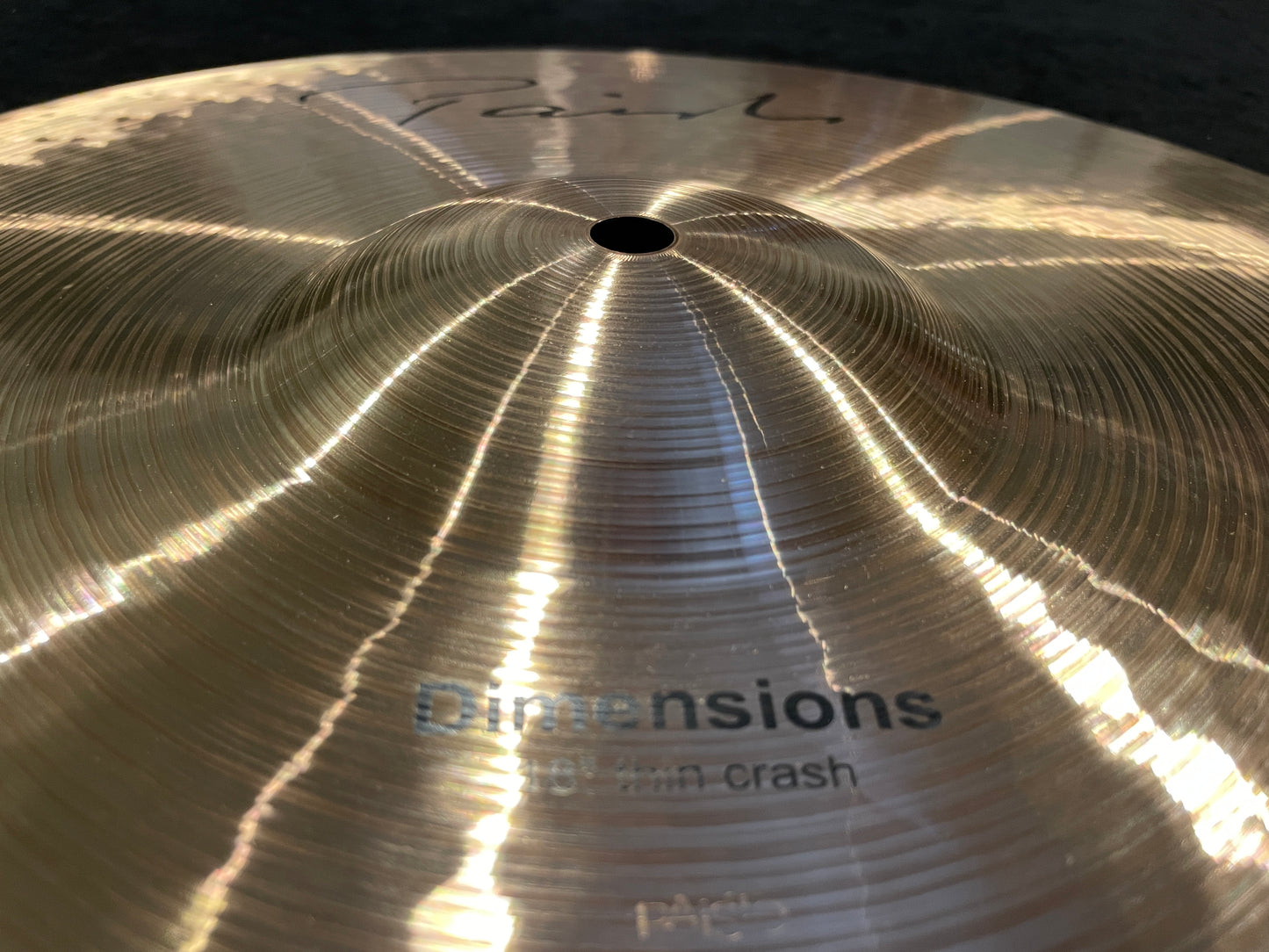 18" Paiste Dimensions Thin Crash Cymbal 1334g