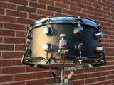 Mapex Matte Black Aluminum 6.5x14 Snare Drum