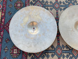 14" Zildjian A "Manny's" Hi-Hat Cymbal Pair 701g/777g #814