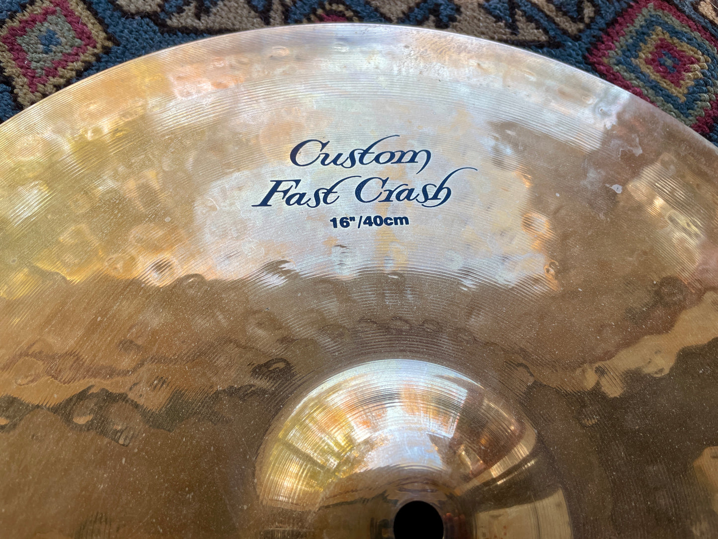 16" Zildjian K Custom Fast Crash 1066g K0982 *Video Demo*