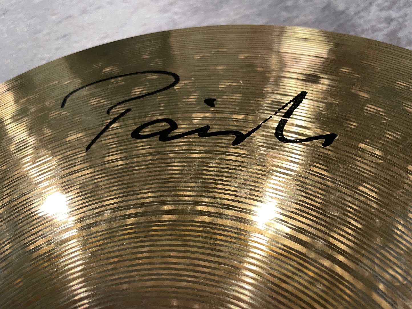 19" Paiste Signature Dark Energy Mark I Crash Cymbal 1714g