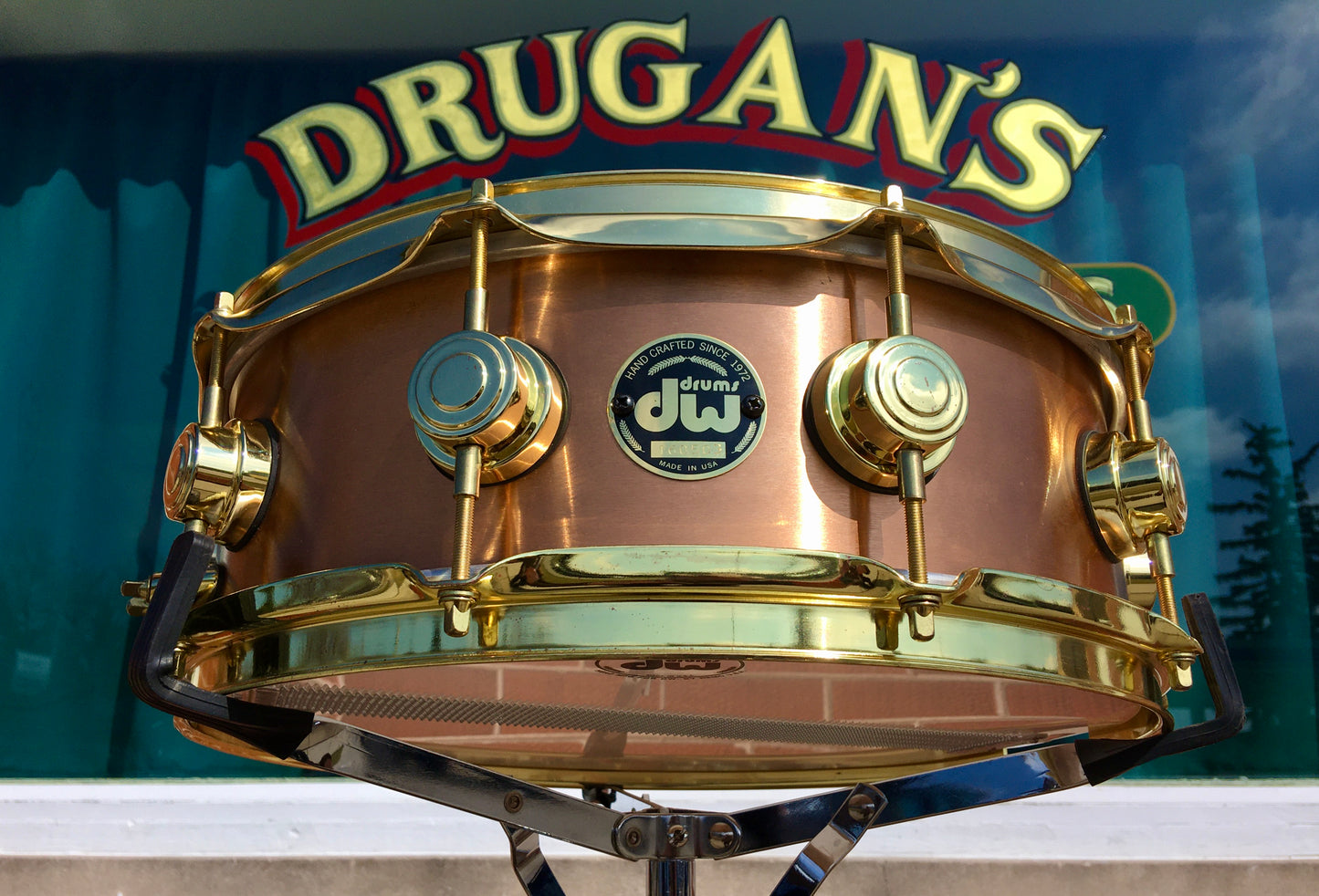 2000 DW Cast Bronze Collector's Series 5x14 Snare Drum