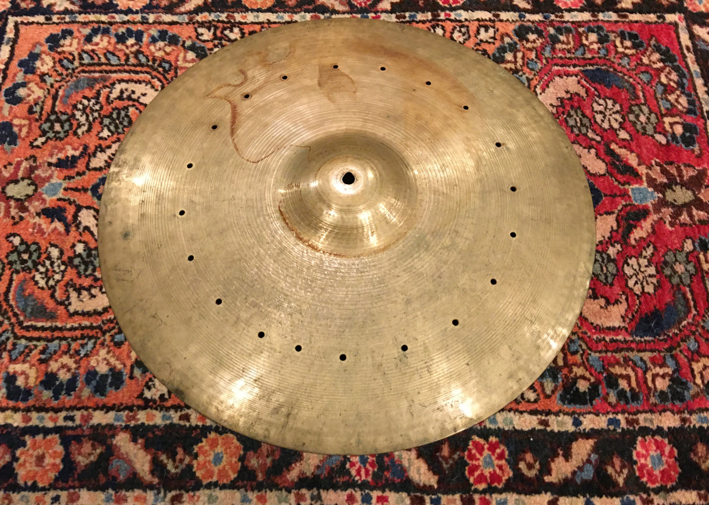 18" Zildjian A 1954-1956 Block Stamp Crash / Ride Cymbal 1784g #32