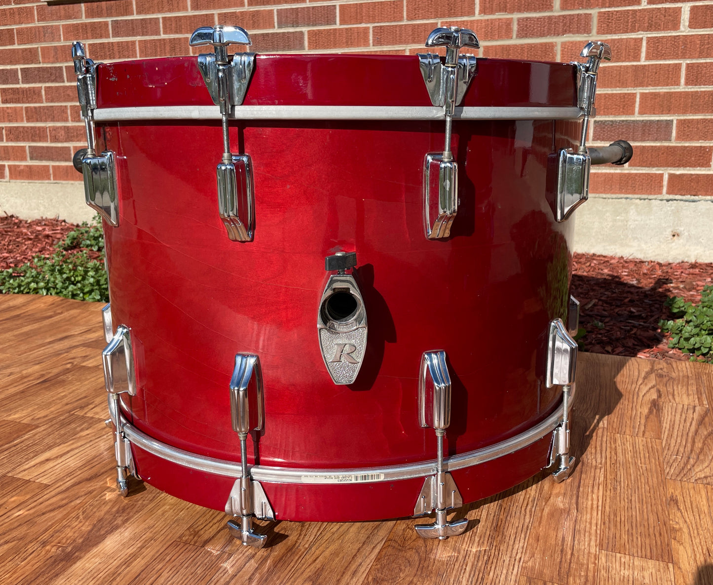 1970s Rogers "Big R" Londoner Five Drum Set California Wine 22/12/13/16