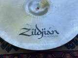 21" Zildjian A Platinum Rock Ride Cymbal 3296g