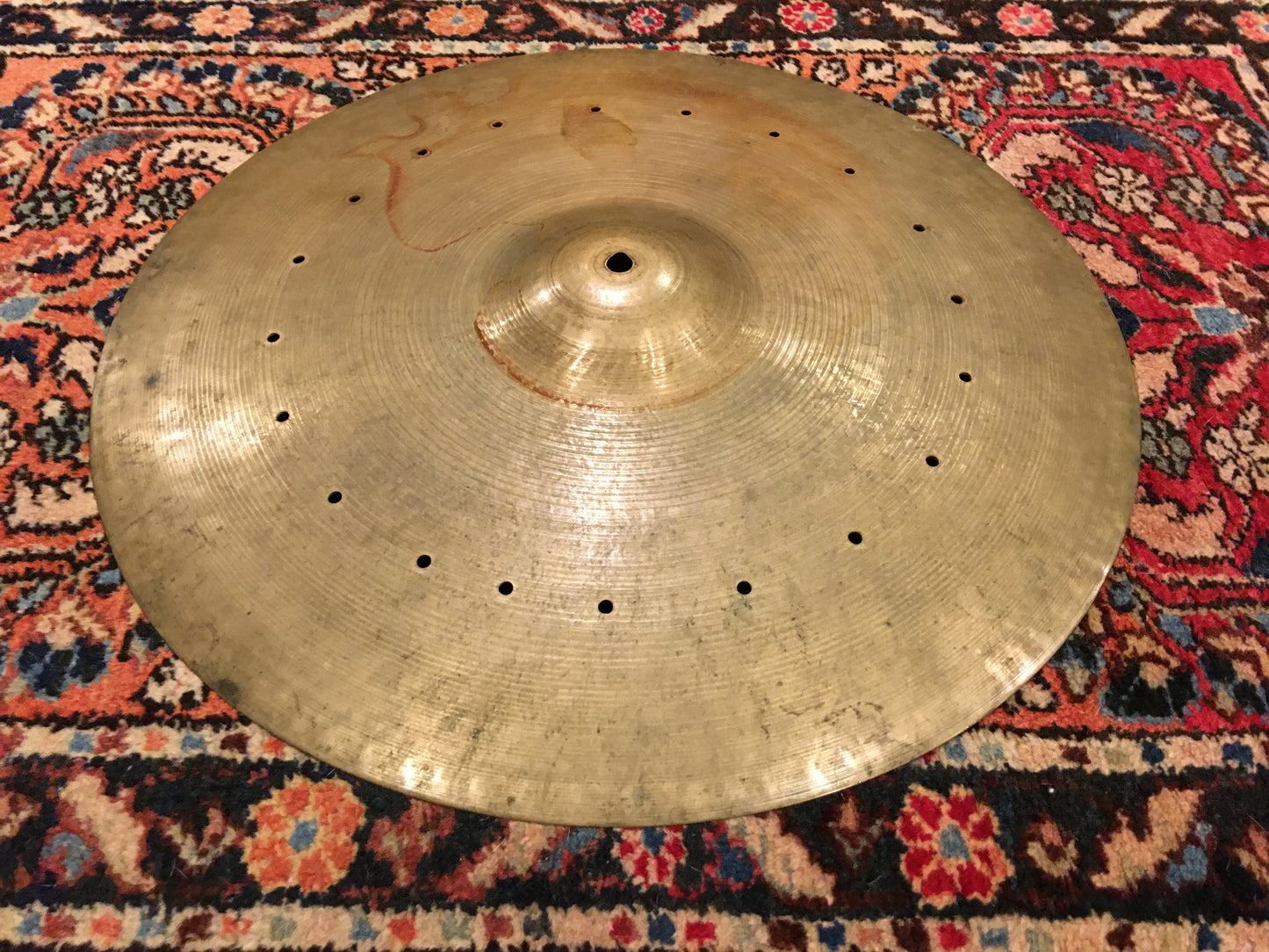 18" Zildjian A 1954-1956 Block Stamp Crash / Ride Cymbal 1784g #32