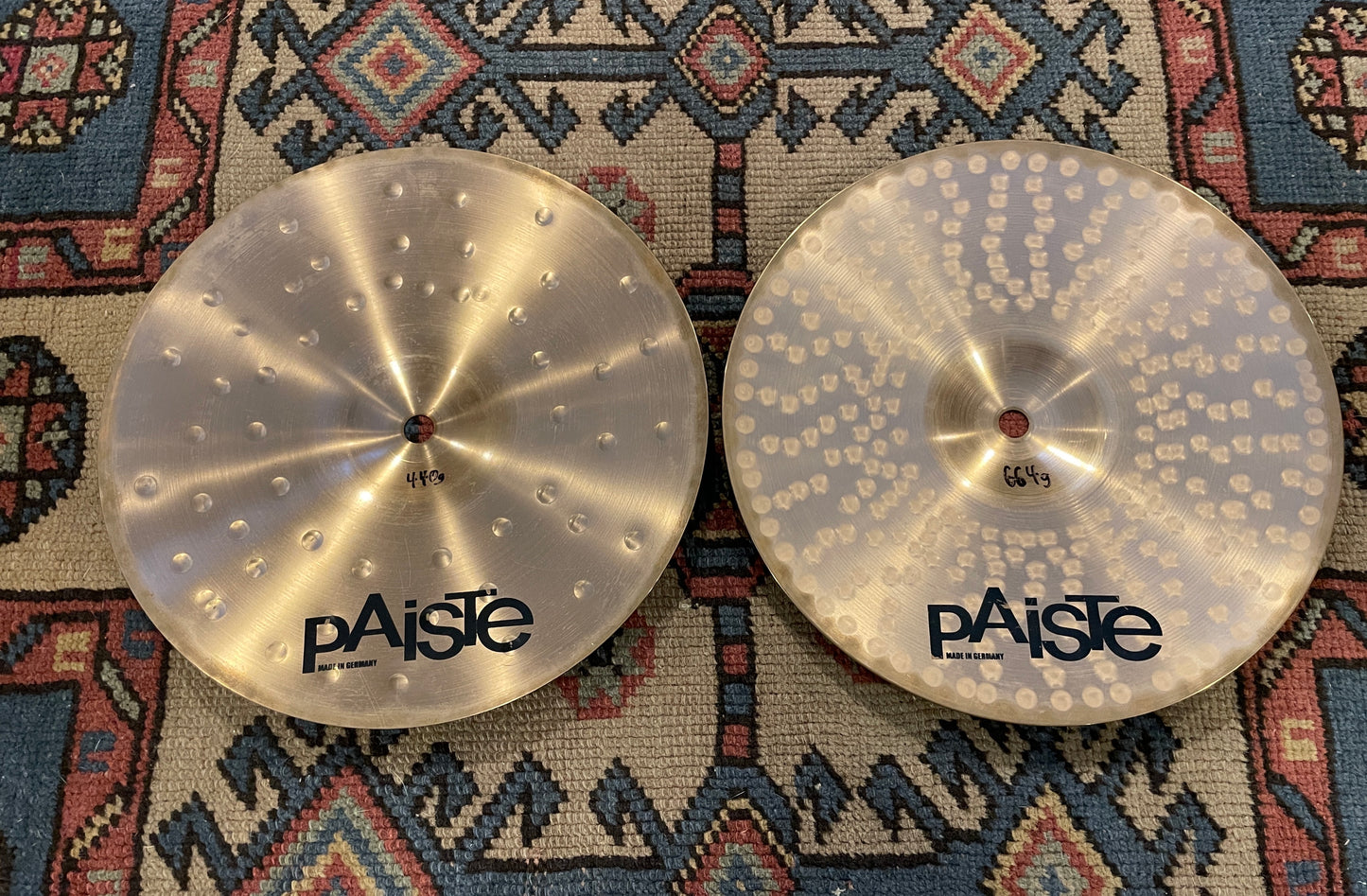 10" Paiste Alpha Mini X-Hats Hi-Hat Cymbal Pair 440g/664g