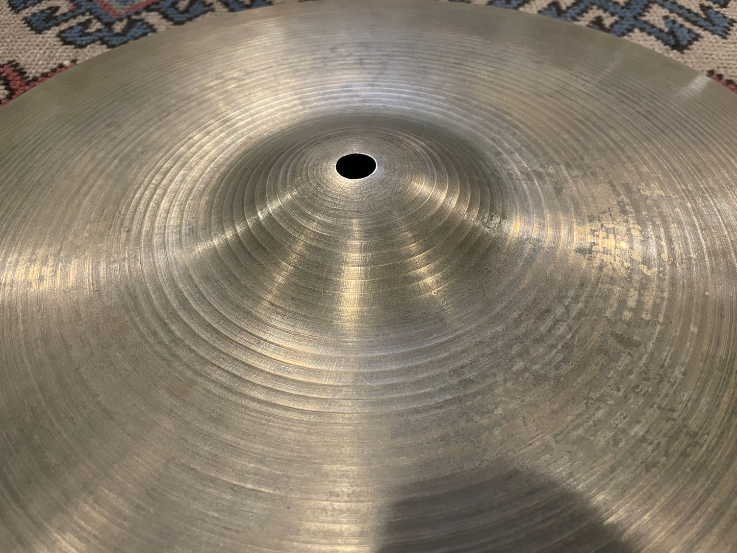 15" Zildjian A 1960s New Beat Bottom Hi-Hat Cymbal Single 1594g