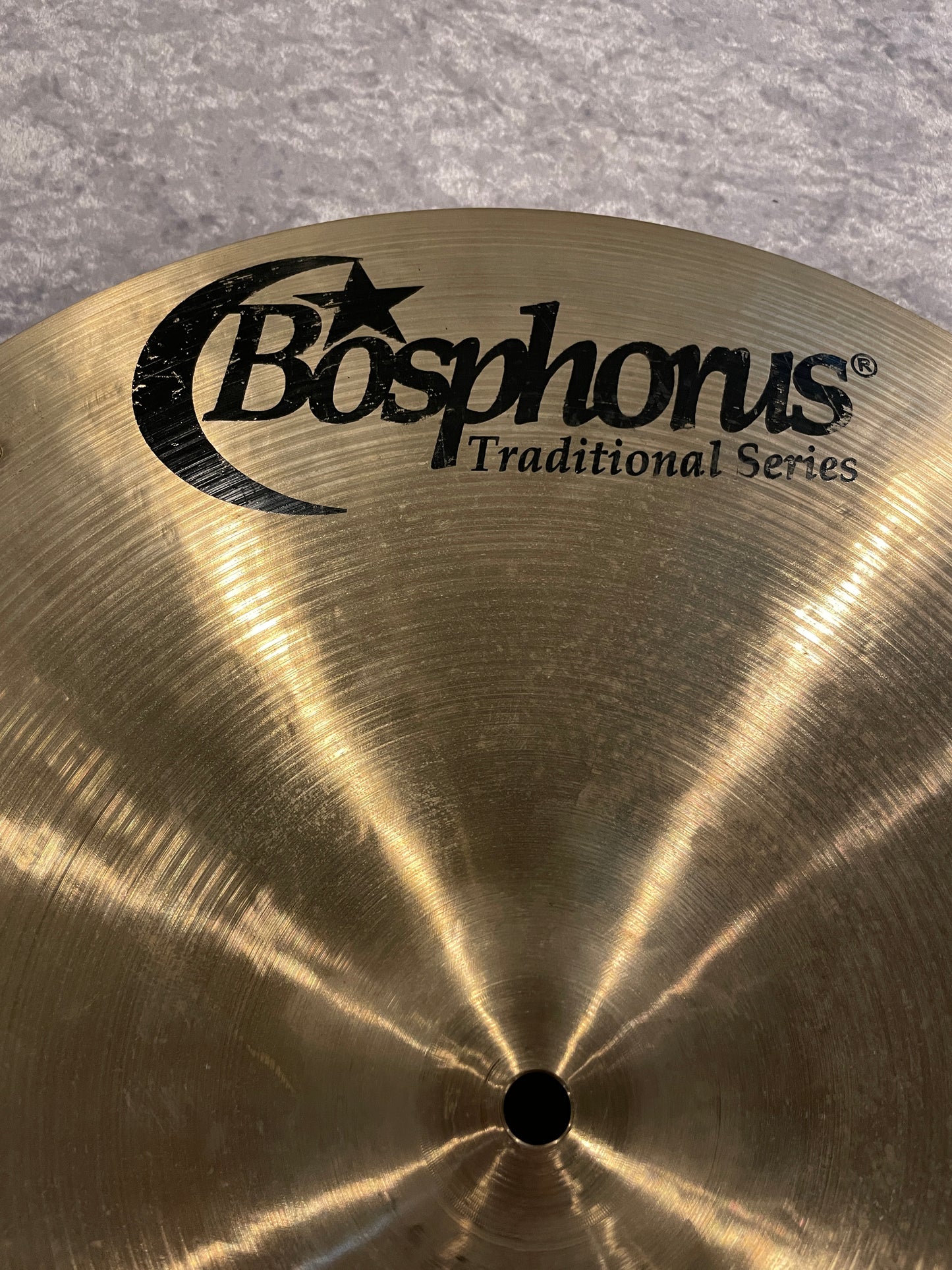 17" Bosphorus Traditional Series Medium Thin Crash Cymbal 1187g