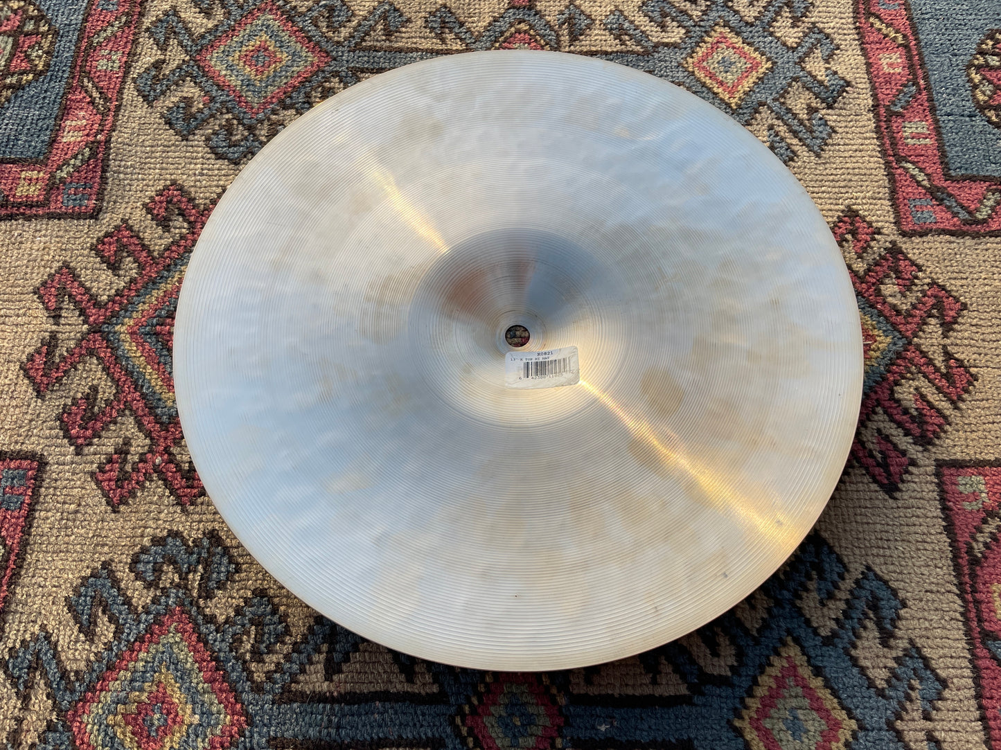 13" Zildjian K Hi-Hat Top Cymbal 916g K0821