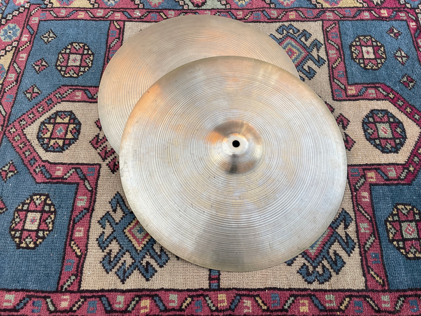 16" Zildjian A 1960s Hi-Hat Cymbal Pair 1014g/1804g #191 *Video Demo*