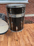 1964 Ludwig Club Date Drum Set Black Galaxy 20/12/14/5x14