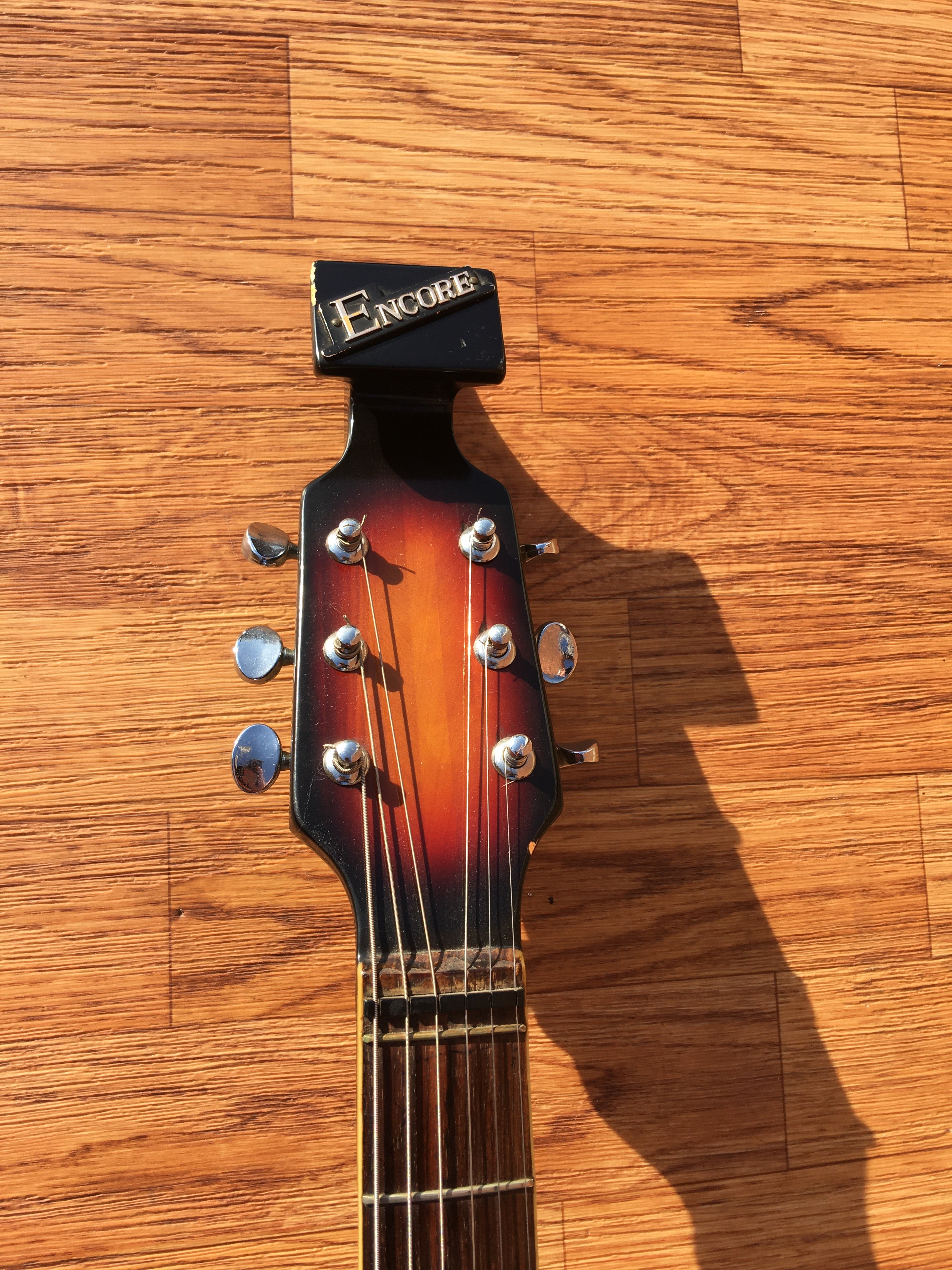 1970s Teisco Encore Violin Electric Guitar Sunburst Norma Greco
