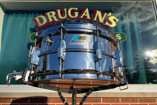 1970s Ludwig 6.5x14 Super Sensitive Supraphonic Snare Drum