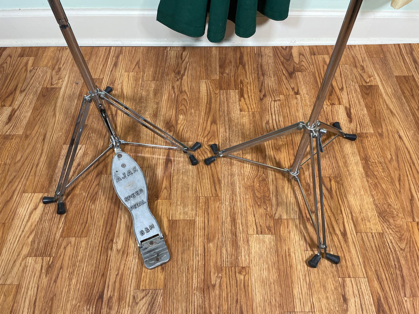 Rare 1950s Ajax Hi-Hat Stand & Snare Drum Stand