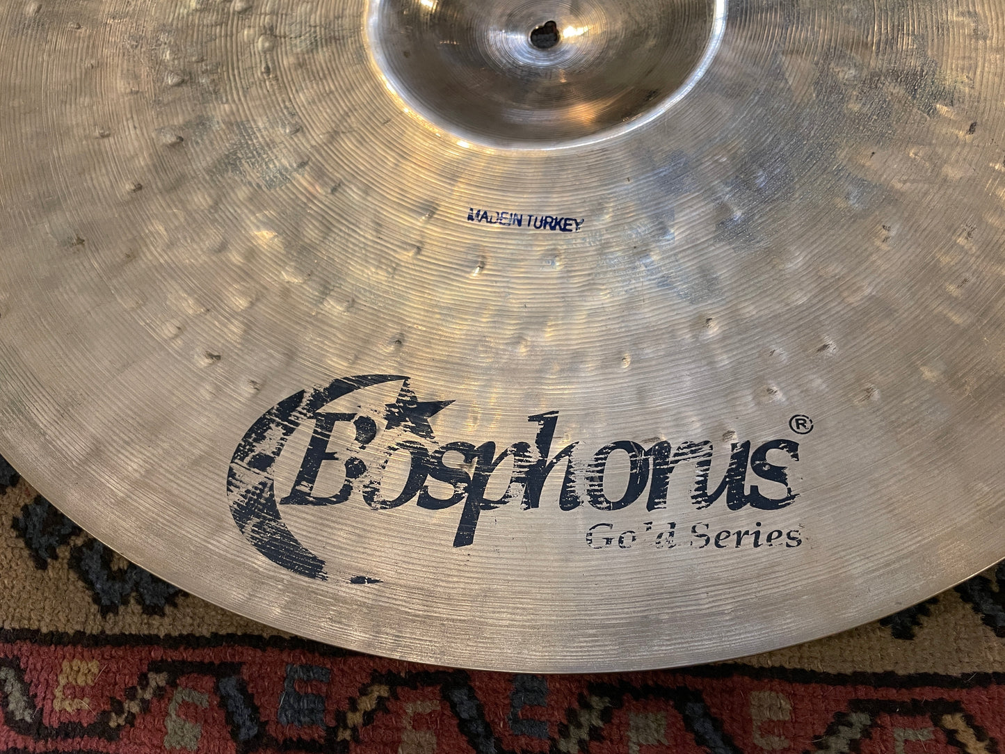 22" Bosphorus Gold Series Ride Cymbal 3324g