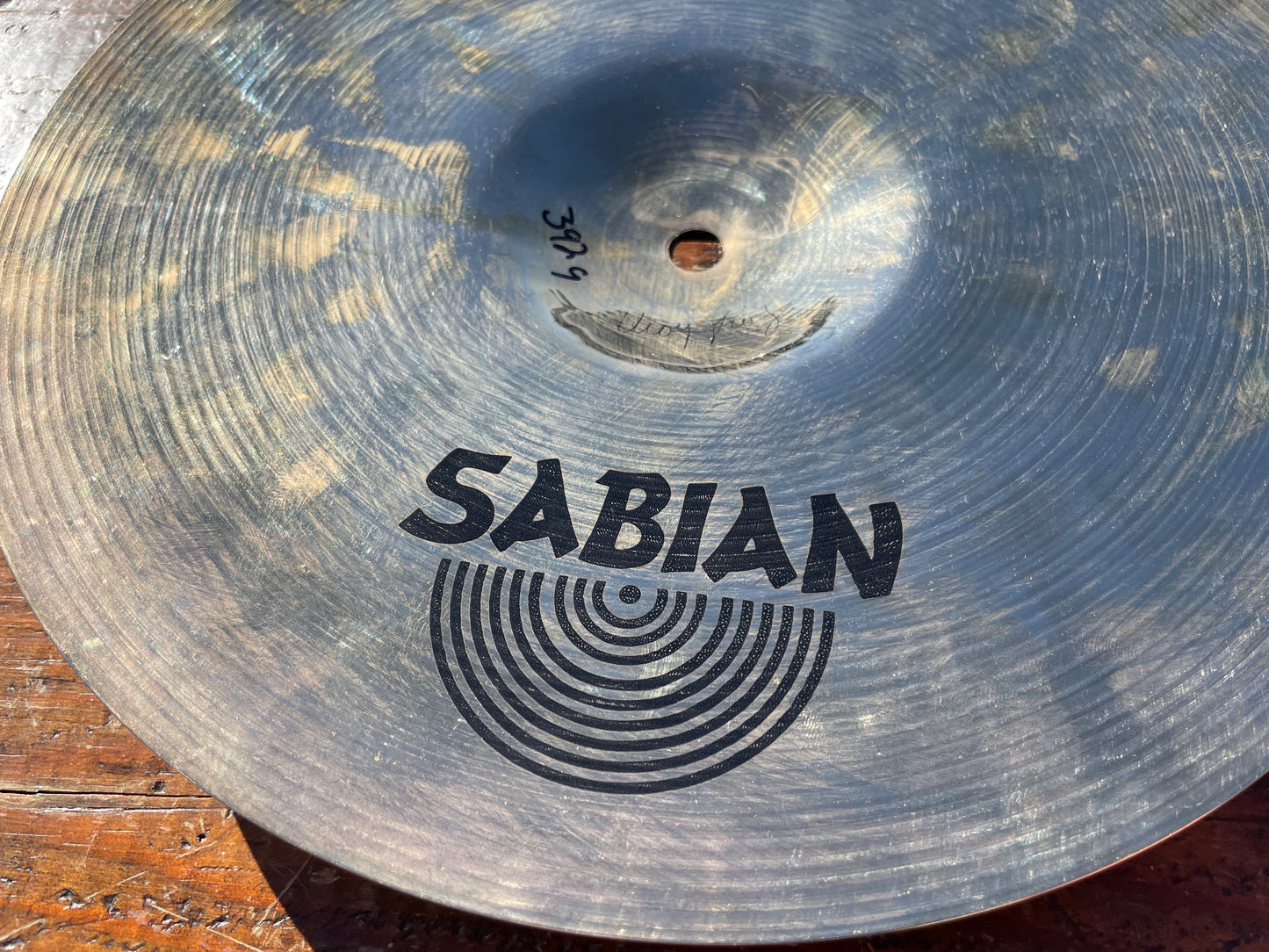 12" Sabian Hand Hammered HH Splash Cymbal Brilliant 392g