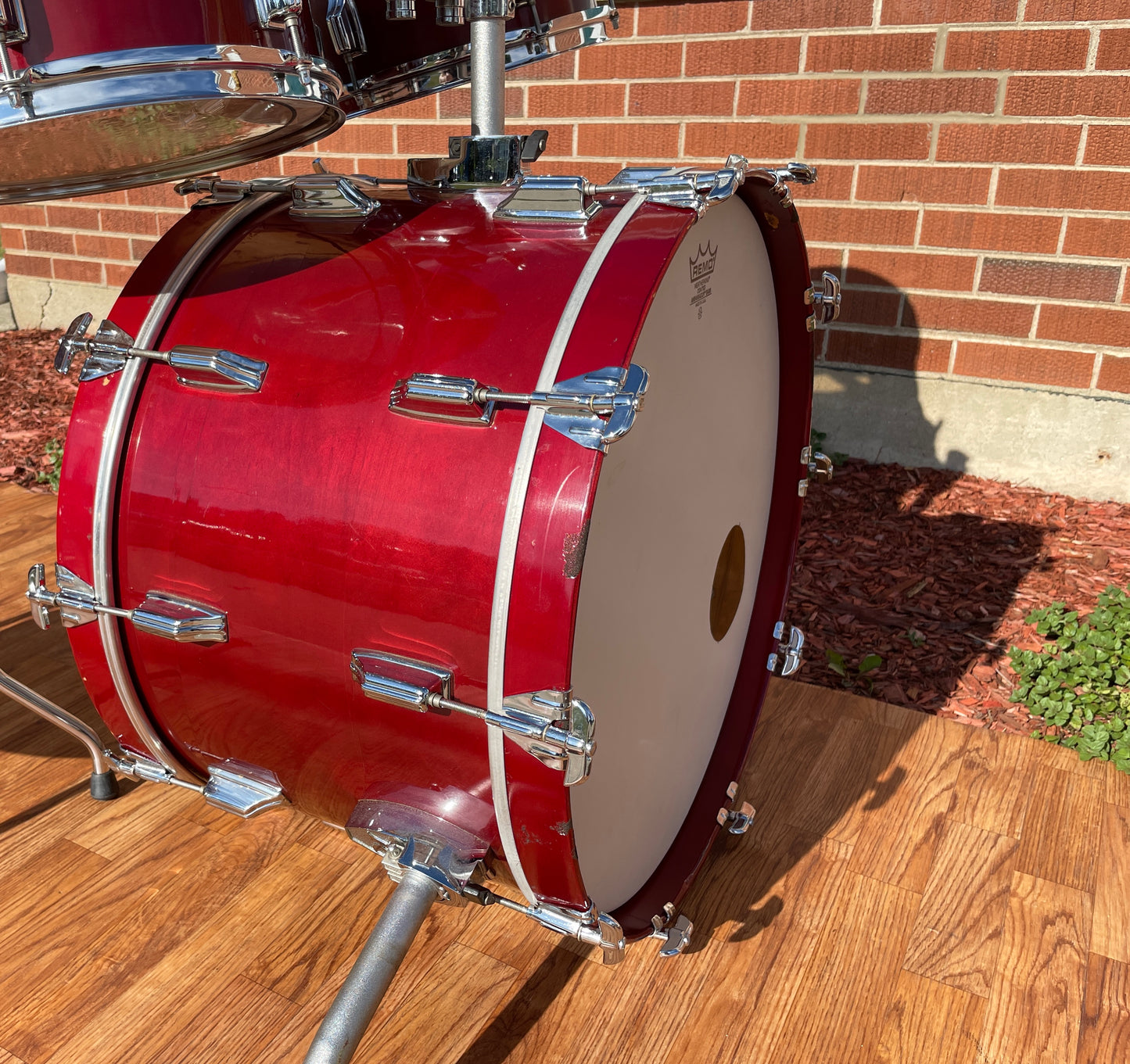 1970s Rogers "Big R" Londoner Five Drum Set California Wine 22/12/13/16